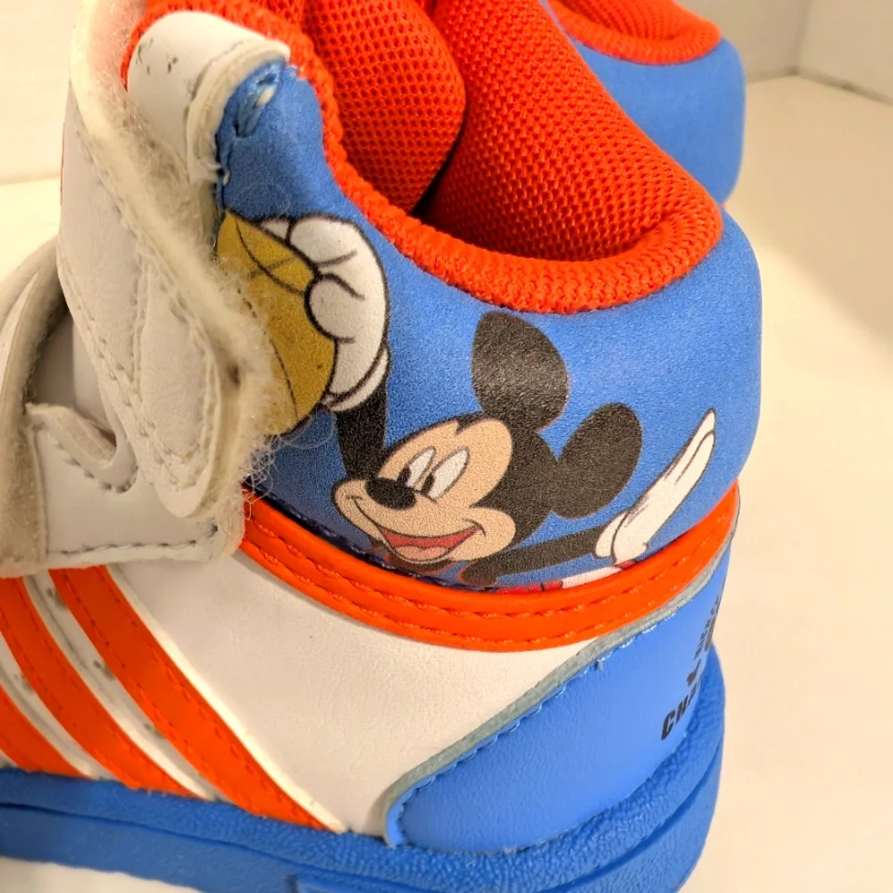 Adidas Disney‎ X Hoops 3.0 Mid I Mickey Mouse Sneakers Size 6 Kids